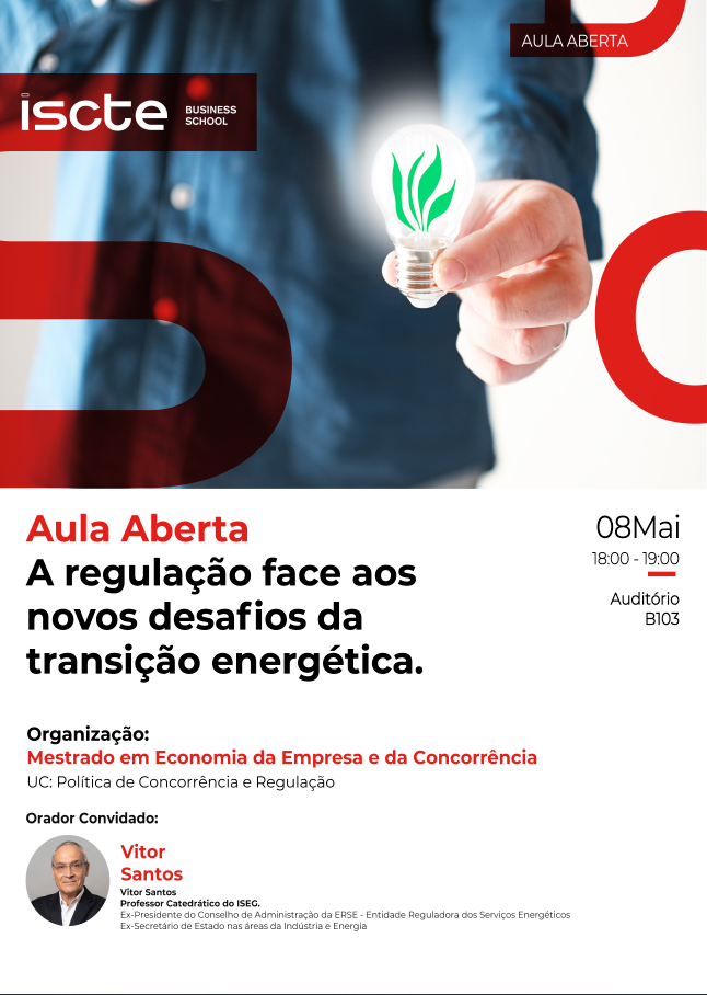 A regulação face aos novos desafios da transição energética